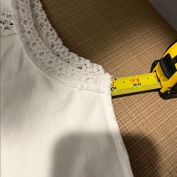 Rag & bone Rosie Muscle tank Top in white - Picture 8 of 9